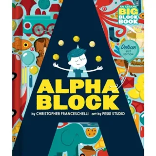 Alphablock: Deluxe Gift Edition (An Abrams BIG Block Book)