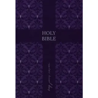 KJV Holy Bible Compact Amethyst