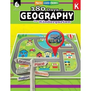 180 Days™: Geography for Kindergarten