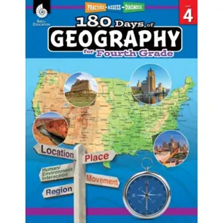 180 Days™: Geography for Fourth Grade