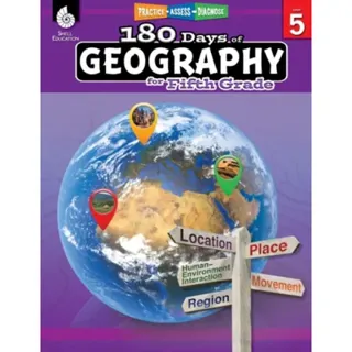 180 Days™: Geography for Fifth Grade