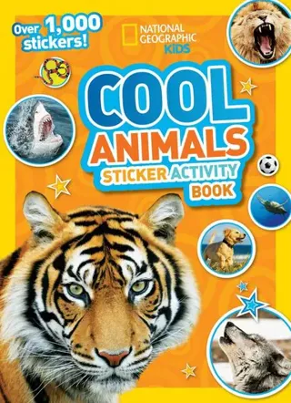 National Geographic Kids Cool Animals Sticker Activity Book