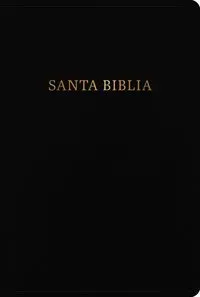 RVR 1960 Biblia Letra Gigante, Negro, Imitación Piel