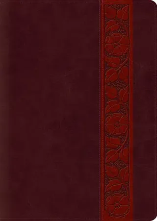 ESV Study Bible, Large Print, Thumb Indexed
