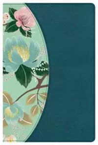 The CSB Study Bible For Women, Teal Flowers LeatherTouch