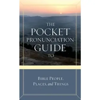 Pckt Pronunciation GT Bible Pe