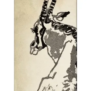 Solitary Oryx Midi Lined Hardcover Journal, 144pg, 120GSM by Paperblanks (Alistair Bell Collection)