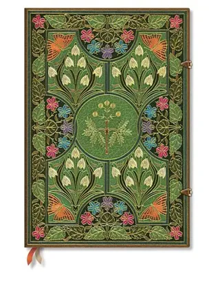 Poetry in Bloom Grande Unlined Hardcover Journal