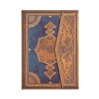 Safavid Indigo (Safavid Binding Art) Midi Lined Hardcover Journal