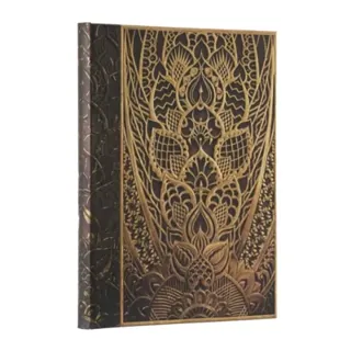 The Chanin Rise (New York Deco) Ultra Unlined Hardback Journal (Elastic Band Closure)