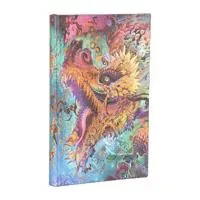 Humming Dragon (Android Jones Collection) Maxi Dot-Grid Softcover Flexi Journal (Elastic Band Closure)