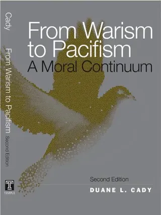 From Warism to Pacifism