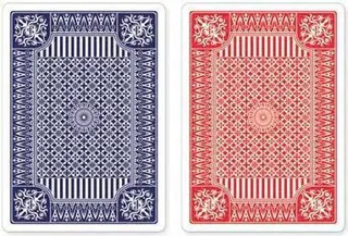 Premium Playing Cards Poker Blue/Red
