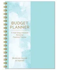 Budget Planner (a Monthly Money Tracker for One Year)
