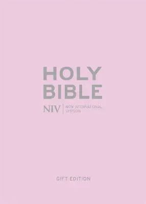 Niv pocket pastel pink soft-tone bible
