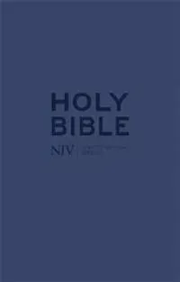 NIV Tiny Navy Soft-tone Bible with Zip