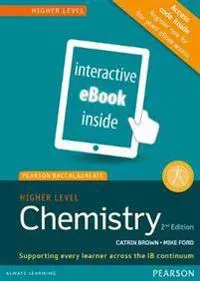 Pearson Baccalaureate Chemistry Higher Level 2nd edition ebook only edition (etext) for the IB Diploma