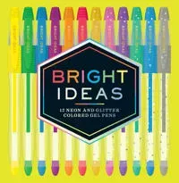 Bright Ideas: 12 Neon and Glitter Colored Gel Pens
