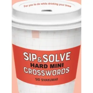 Sip & Solve Hard Mini Crosswords