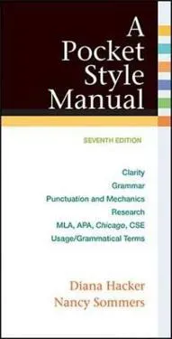A Pocket Style Manual, with 2016 MLA Update
