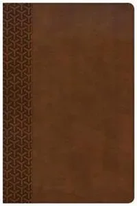 CSB Everyday Study Bible, British Tan LeatherTouch