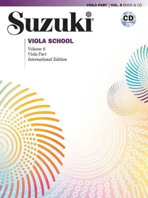 Suzuki Viola School 8 book/cd