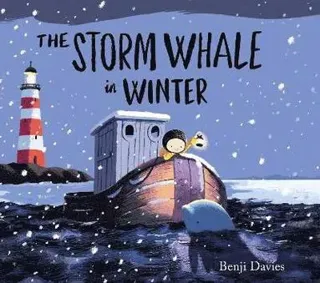 Storm whale in winter