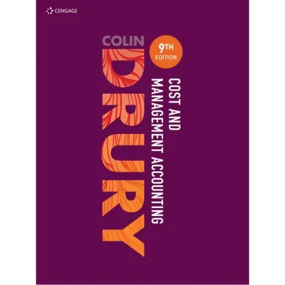 Cost and Management Accounting