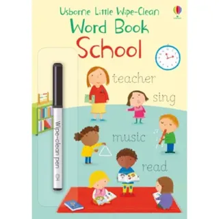 Little Wipe-Clean Word Book School