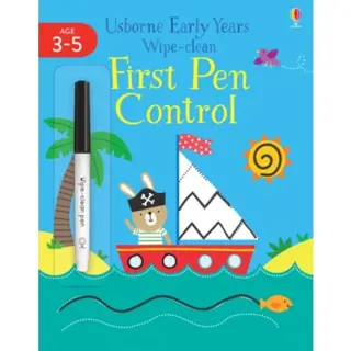 Early Years Wipe-Clean First Pen Control