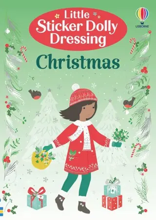 Little Sticker Dolly Dressing Christmas