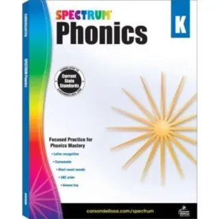 Spectrum Phonics Grade K