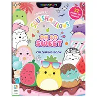 Kaleidoscope Squishmallows Colouring Book Oh So Sweet