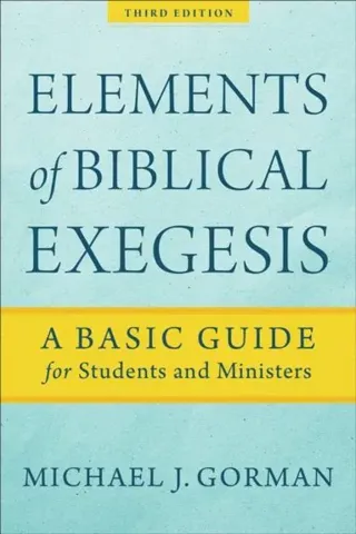 Elements of Biblical Exegesis
