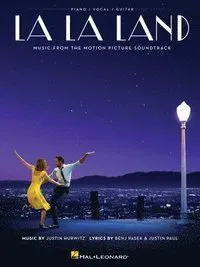 La La Land Music from the Motion Picture Soundtrack Piano/Vocal/Guitar Songbook Sheet Music Including City of Stars Audition and Another Day of Sun