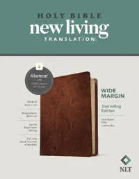 NLT Wide Margin Bible, Filament Enabled Edition, Brown