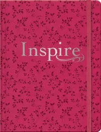 Inspire Bible NLT (Hardcover Leatherlike, Pink Peony, Filament Enabled)