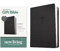 Premium Gift Bible Nlt, Filament Enabled (Leatherlike, Classic Black, Red Letter)