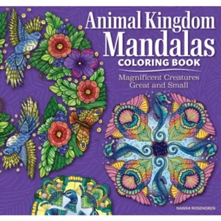 Animal Kingdom Mandalas Coloring Book