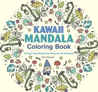 Kawaii Mandala Coloring Book