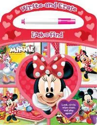 Disney Minnie Mouse Write & Erase Look & Find