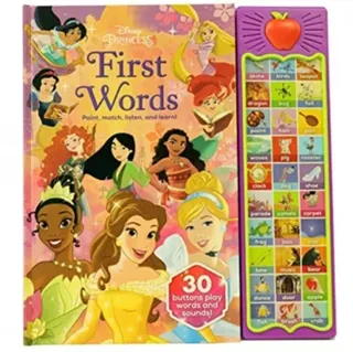 Disney Princess: First Words Sound Book
