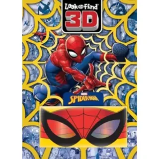 Marvel Spider Man Look & Find 3D