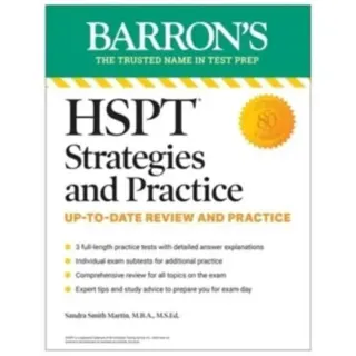 HSPT Strategies and Practice, Second Edition: Prep Book with 3 Practice Tests + Comprehensive Review + Practice + Strategies
