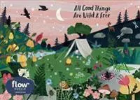 All Good Things Are Wild and Free 1,000-Piece Puzzle (Flow) Adults Families Picture Quote Mindfulness Gift