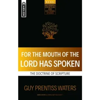 For the Mouth of the Lord Has Spoken
