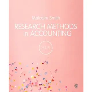 Research Methods in Accounting