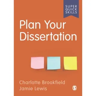 Plan Your Dissertation