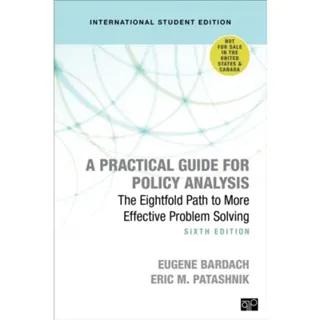 A Practical Guide for Policy Analysis - International Student Edition