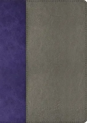 The Jeremiah Study Bible, NKJV: Gray and Purple LeatherLuxe Limited Edition